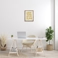 thumbnail image 3 of Stupell Industries Must Be The Place Typography Painting Brown Floater Framed Canvas Art Print Wall Art, 17 x 21, 3 of 10