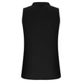 thumbnail image 4 of Womens Summer Tank Tops Twist Front V Neck Solid Color Sleeveless Casual Cami Vest Loose Fit Tunic T Shirts Blouses, 4 of 5
