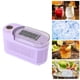 thumbnail image 1 of Fabricante De Hielo De Escritorio, Máquina De Cubos De Hielo Compacta Portátil De 120W, 8 Por Ciclo, Hielo Hueco Y Soild, Contenedor De Hielo Automático Y Una Canasta, 1 of 7