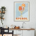 thumbnail image 2 of Stupell Industries Vintage Aperol Spritz Gray Framed Giclee Art design by Elizabeth Medley, 30 x 24, 2 of 8