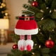 thumbnail image 1 of Adorno de patas de duende navideño | Decoración Colgante Rojo Verde | Colgante festivo de tela navideña para árbol de Navidad, casa, fiesta y decoración de repisa, 21x12cm resistente y ligero, 1 of 6