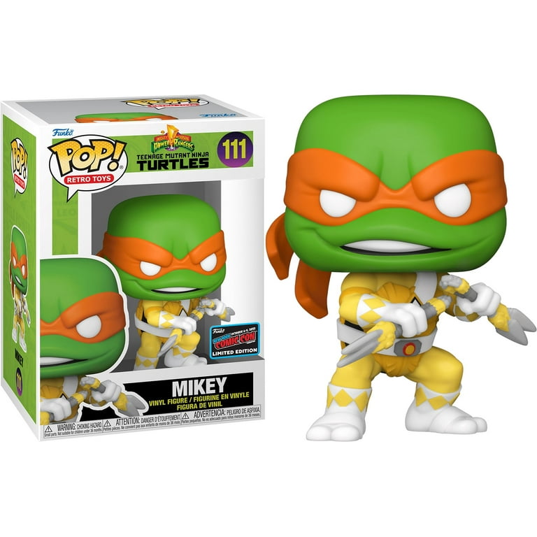 SDCC 2022: TMNT X MMPR Leonardo as Blue Ranger Funko Pop
