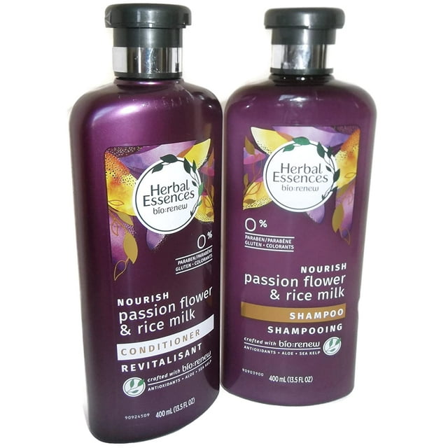Herbal Essences biorenew Nourish Passion Flower & Rice Milk Shampoo