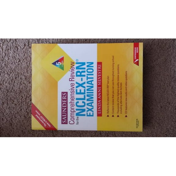 Pre-Owned Saunders Comprehensive Review for the NCLEX-RN Examination, 5th Edition (Paperback) 1437708250 9781437708257