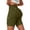 Army Green -CA31, variant on IYYVV Women Workout Biker Shorts with Cargo Pockets Butt Lifting High Waisted Tummy Control Short Leggings Dark Gray M