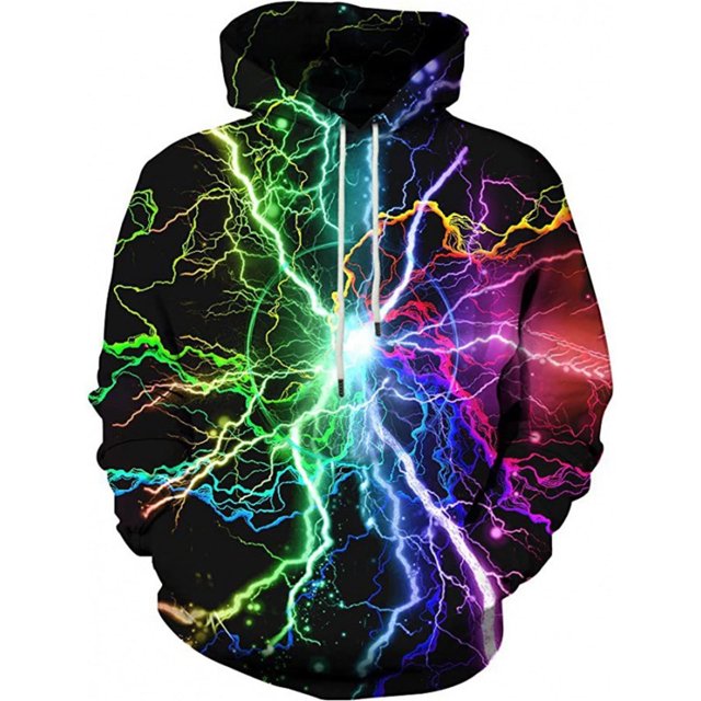 WILLBEST Sudaderas De Hombre Sudadera con Capucha con Estampado Gráfico 3D para Hombre, Sudaderas con Capucha y Bolsillo Grande