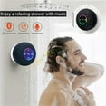 thumbnail image 2 of Mini Bluetooth Shower Speaker with LED Light, Portable Ipx4 Waterproof, Hands-Free Speakerphone, Rechargeable Using Micro USB(Green), 2 of 7