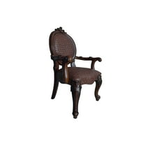Acme Versailles Cherry Finish Arm Chair (Set-2)