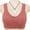 Orange, variant on Pitauce Plus Size Daisy Bras for Older Women Front Closure Wireless Push Up Bralettes No Underwire Full Coverage Lace Bra Everyday Bras