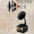 thumbnail image 5 of Zeceouar Retro Bluetooth Gramophone Speaker Portable Mini Retro Wireless Speaker-Sound, 5 of 7