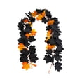 thumbnail image 3 of Kdkad Halloween Black Maple Leaf Vines, Artificial Fall Garland, Flexible Foliage Hanging Vines, Halloween Decorations for Porch, Fireplace, Railing, Table, Halloween Party Decor, 69In, 3 of 7