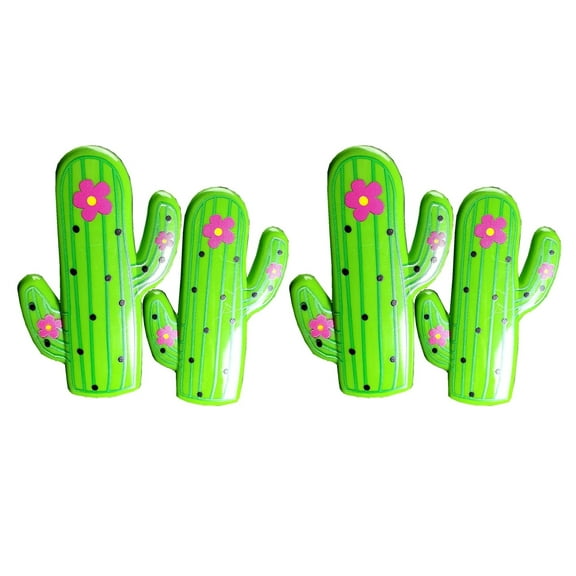 2 Set (4 Ct) Cactus Beach Towel Clips Jumbo Size for Beach Chair, Cruise Beach Patio, Pool Accessories for Chairs, Household Clip, Baby Stroller