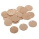 thumbnail image 4 of 20pcs tón en Que Colgantes Etiqueta 20 Oro Sunnimix Colgante de latón con etiquetas en blanco, 4 of 5