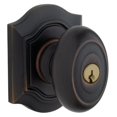 thumbnail image 1 of Baldwin 5237102ENTR Knob Set - Oil-Rubbed Bronze, 1 of 1