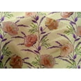 thumbnail image 4 of oneOone Cotton Silk Fabric Watercolor Leaves & Peony Floral Decor Fabric Printed BTY 42 Inch Wide, 4 of 4