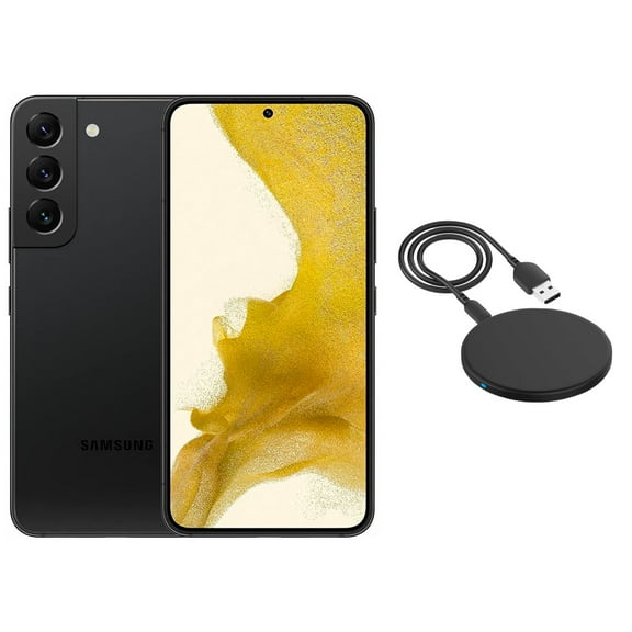 Restored Samsung Galaxy S22 5G S901U (AT&T Only) 128GB Phantom Black (Refurbished)