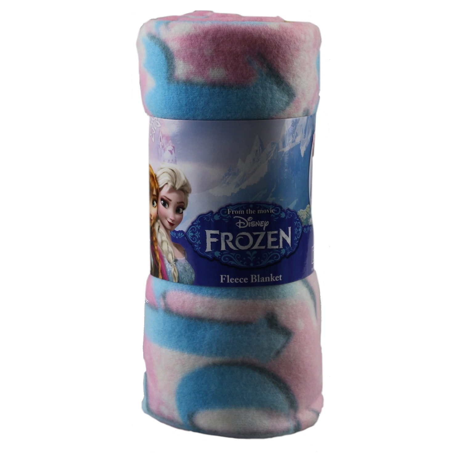 Disney Frozen Childrens Girls Sharing The World Fleece Blanket