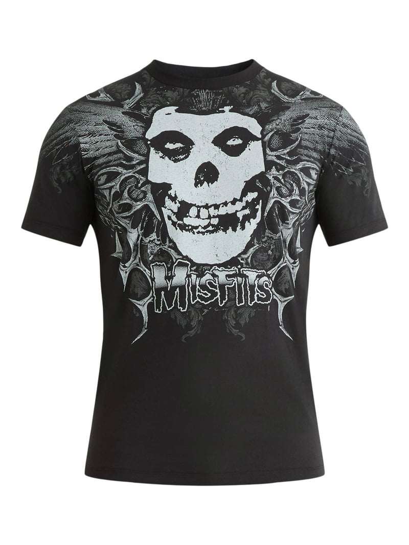 Misfits Men's and Big Men's Graphic Band Tee with Short Sleeves