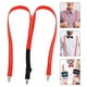 thumbnail image 3 of EeaseMX Tirantes LED con clip, brillantes, ajustables, elásticos, en forma de Y, con estampado, para pantalones, para hombres y mujeres (rojo), 3 of 7