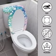 thumbnail image 4 of HELLHERO 2 Pieces Bathroom Seat Covers for Household Scales Pearls Fits All Toilet Shapes Toilet Seat Covers Soft, 4 of 8