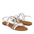 thumbnail image 1 of SANDALIAS DAMA STYLO 17065 SIMIPIEL BLANCO Stylo 17065, 1 of 4