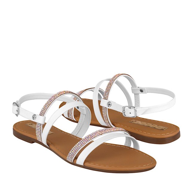 SANDALIAS DAMA STYLO 17065 SIMIPIEL BLANCO Stylo 17065