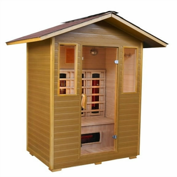 SunRay  Grandby 3-Person Outdoor Infrared Sauna
