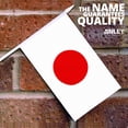 thumbnail image 2 of Anley Japan Mini Flag 12 Pack - Hand Held Small Miniature Janpanese Flags on Stick - 5x8 Inch with Solid Pole & Spear Top, 2 of 6