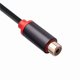 thumbnail image 1 of 2X Cable RCA Macho A 2RCA Hembra Cable de Audio 2 RCA Macho Divisor Cable Auxiliar para TV PC DVD Altavoz Amplificadores de Audio Subwoofer, 1 of 5