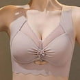 thumbnail image 4 of SPZTSX Comfortable Bras for Women Seamless Backless Camisole Strapless Bra Minimizer Soft Support Ring Style Bralettes, 4 of 7