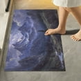 thumbnail image 2 of Yayeee Bath Rug for Bathroom Floor Non Slip Contour Fluffy Soft Absorbent Mat, 20"x24", Moonlight Mountain, 2 of 7
