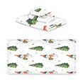 thumbnail image 2 of 3 Piece Bath Towels Set Bath Towel, Hand Towel and Face Towel for Bathroom, Gym, Hotel Cute Snowman and Christmas Tree, 2 of 8