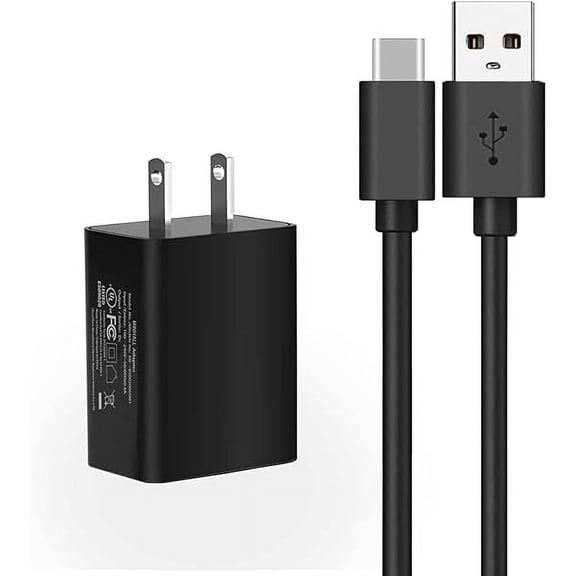 YJJSKEJI Fast Charger for Samsung Galaxy A32 A42 A52 5G A12 A13 Phone USB C Quick Charge 3.0 Wall Charger AC Adapter Charging Cable Cord - UL Listed