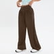 thumbnail image 3 of HongQid Wide Leg Yoga Pants for Women Casual Loose Cozy Sweatpants High Waisted Lounge Pajama Flowy Pants With Pockets, 3 of 4
