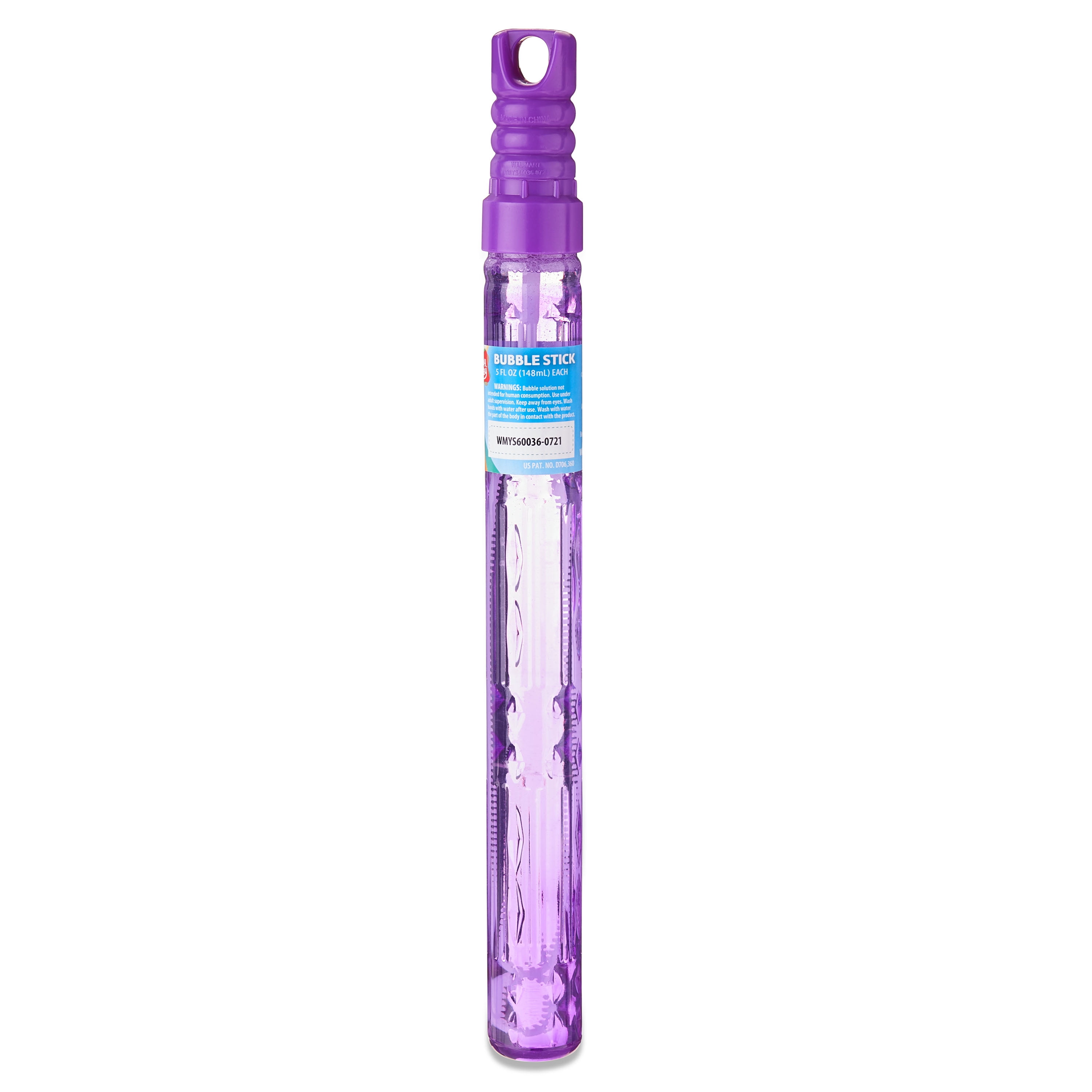 Play Day Bubble Stick, Purple, 5 fl oz