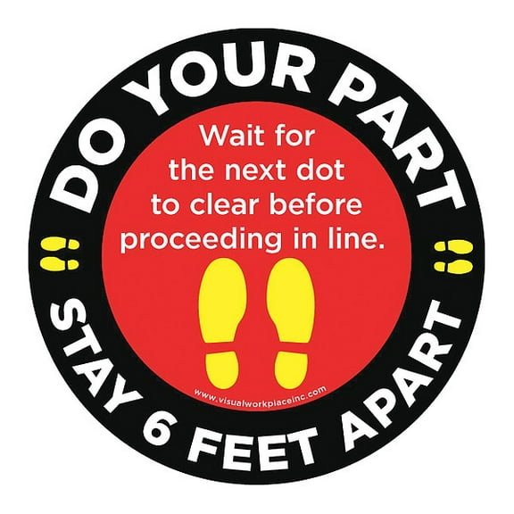 Stranco Safety Sign,17"H,17"W,Vinyl,Circle FS-17-727