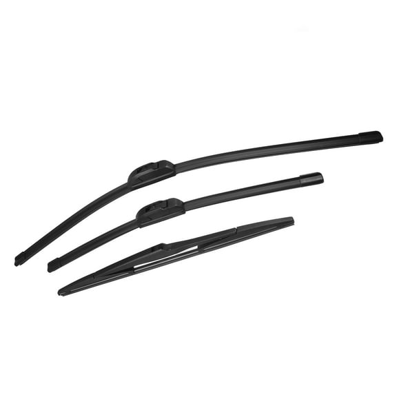 1 Set Front Rear Windshield Wiper Blade Set Fit for Toyota Sienna 2011-2022 Black