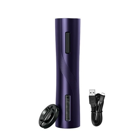 

Electric Wine Opener Automatic with Foil Cutter Suit for Home Purple