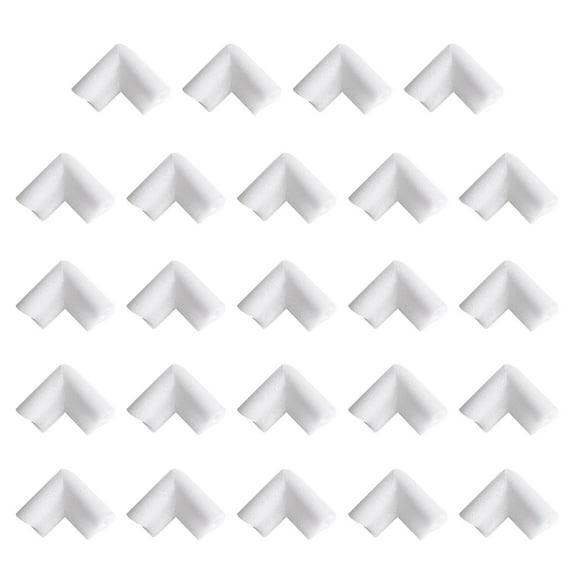 AOOOWER 24Pcs High Density Foam Corner Pad for TV Frame Photo Mirrors Edges Safe Packing