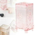 thumbnail image 3 of Transparent Desktop Cosmetic Organizer Storage Makeup Display Beauty Holder, 3 of 5