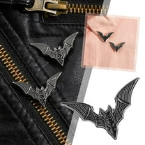 SSKFHGI Bat Enamel Pin Lapel Pins Brooches Alternative Goth Witchy Style Bat Jewelry Halloween Accessory for Clothes Bags Backpack