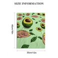 thumbnail image 3 of FCXZI Avocados Rose Surrealism Canvas Wall Art Home Decor 12x16 12x16in, 3 of 5