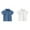 White 1PCS & Sky Blue 1PCS, variant on LUOGENLI Boys Shirts Size 6-7 Toddler Girls Boys Summer Short Sleeve Prints T Shirt Tops for Children Clothes Boys Shirts Size 6-7 Youth Small Boys Shirts Size 10-12 2 Pack 120