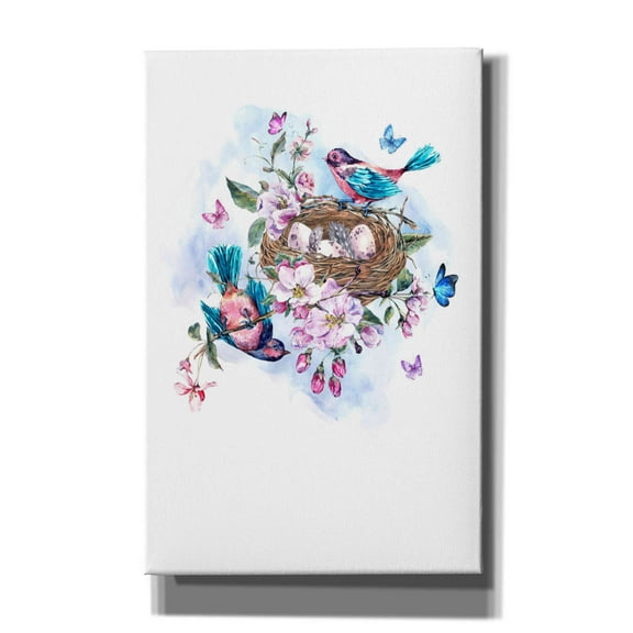 Epic Graffiti 'New Beginning' by Incado, Giclee Canvas Wall Art, 26"x40"