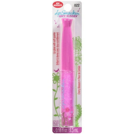 Bonne Bell: Lip Smacker Juicy Blooms Cherry Blossom 022 Lip Gloss, .18 Oz