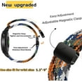 thumbnail image 6 of XIHAMA One Click Sport Loop Band Compatible with Galaxy Watch 7 6 5 4 FE 5 Pro Band 40mm 44mm 45mm, Braided Nylon Strap for Galaxy Watch 6 4 Classic 47mm 43mm 42mm 46mm for Men Women, 6 of 7