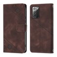 thumbnail image 2 of Compatible with Samsung Galaxy Note 20 Classic Embossed PU Leather Case with Card Holder Shockproof Cover, 2 of 5