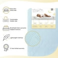 thumbnail image 2 of Evolur Rest EZ 2 in 1 Mini Crib Mattress, Blue, 2 of 13