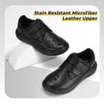 thumbnail image 3 of FitVille Men's Slip-Resistant Wide Casual Dress Shoes with Adjustable Fit Comfort Dress Shoes with Hook & Loop For Men, 3 of 6