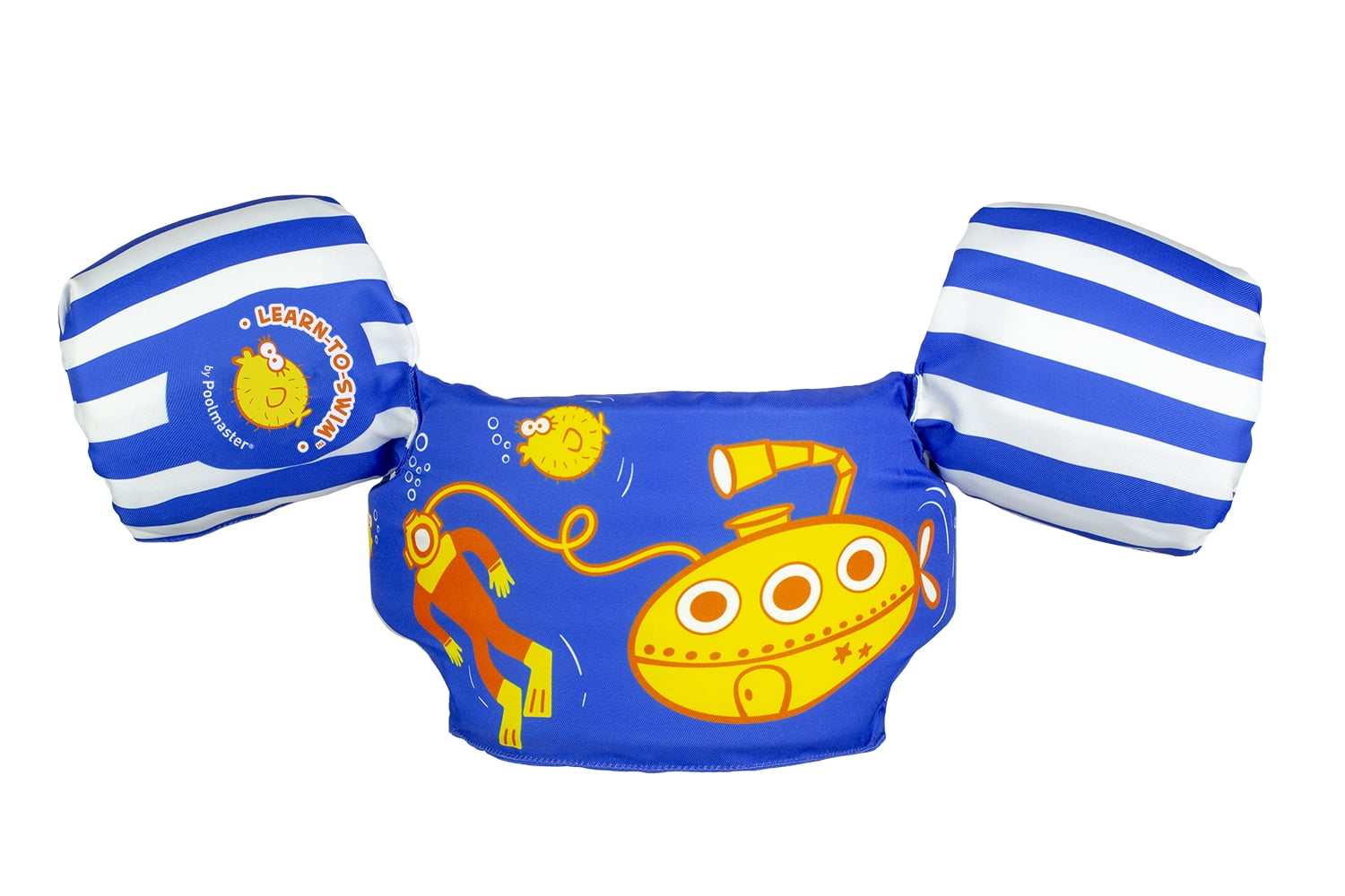 Poolmaster Learn-to-Swim Lil' Splashers Swimming Pool Float Training Aid, Blue